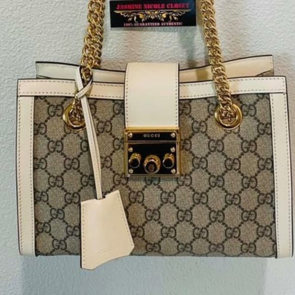 100% Auth Gucci Padlock Small Shoulder Brand New - Picture 3 of 16